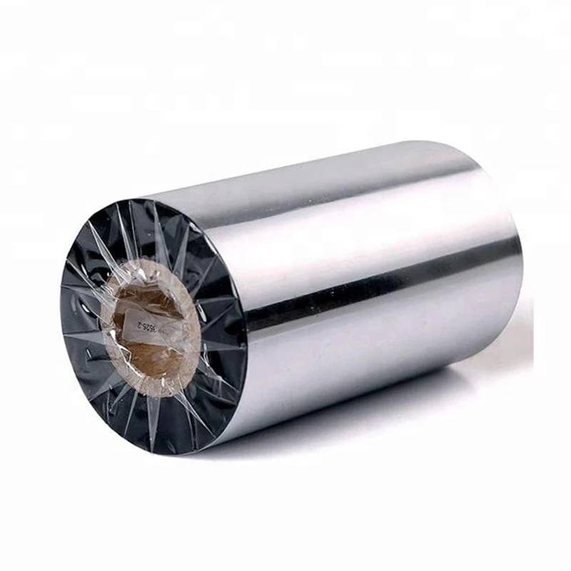 Customize Wax Black Thermal Transfer Ttr Barcode Ribbon for Office Printing Coated Paper