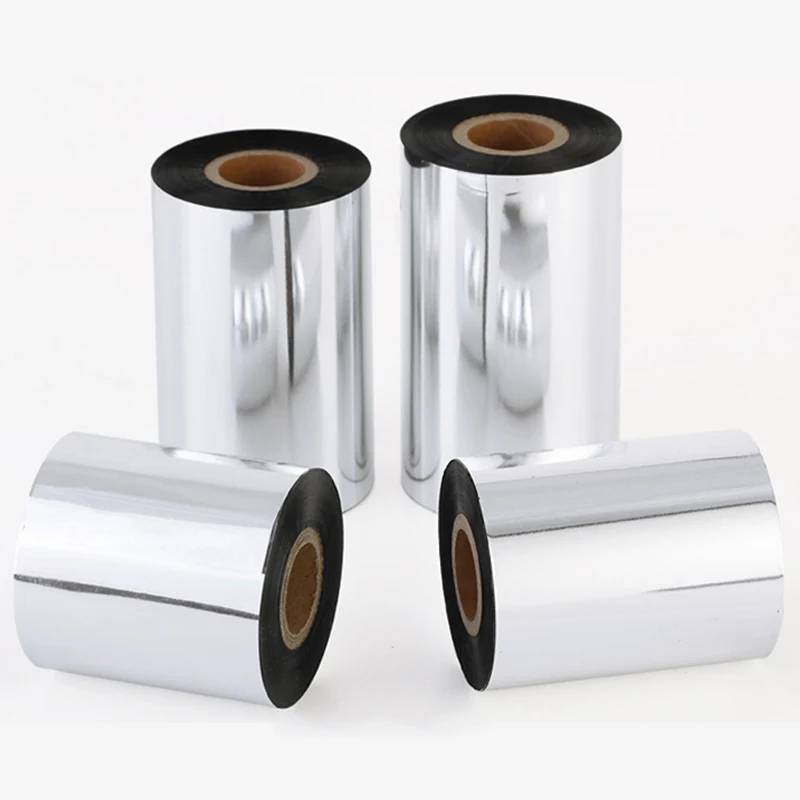 CW502 Wholesale 110mm*300m Thermal Transfer Printing Wax Barcode Ribbon Compatible for Label Printer