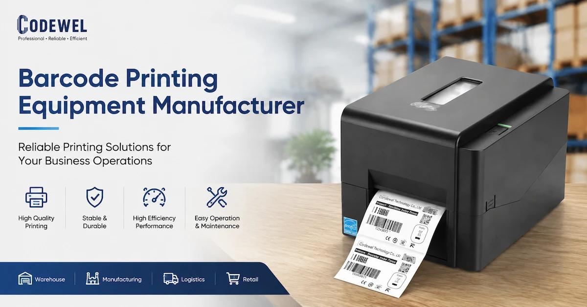 How to Choose a Barcode Printing Equipment Manufacturer for Industrial Labeling Solutions