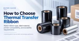 Comment choisir un ruban de transfert thermique pour imprimantes, étiquettes et applications industrielles