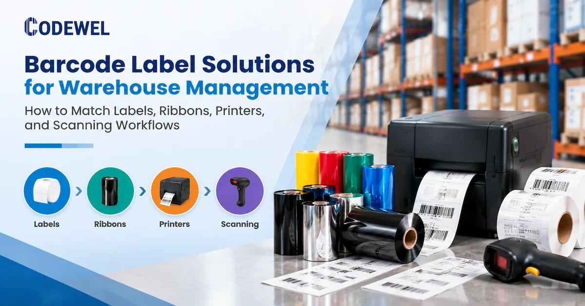 Barcode Label Solutions for Warehouse Management: How to Match Labels, Ribbons, Printers, and Scanning Workflows