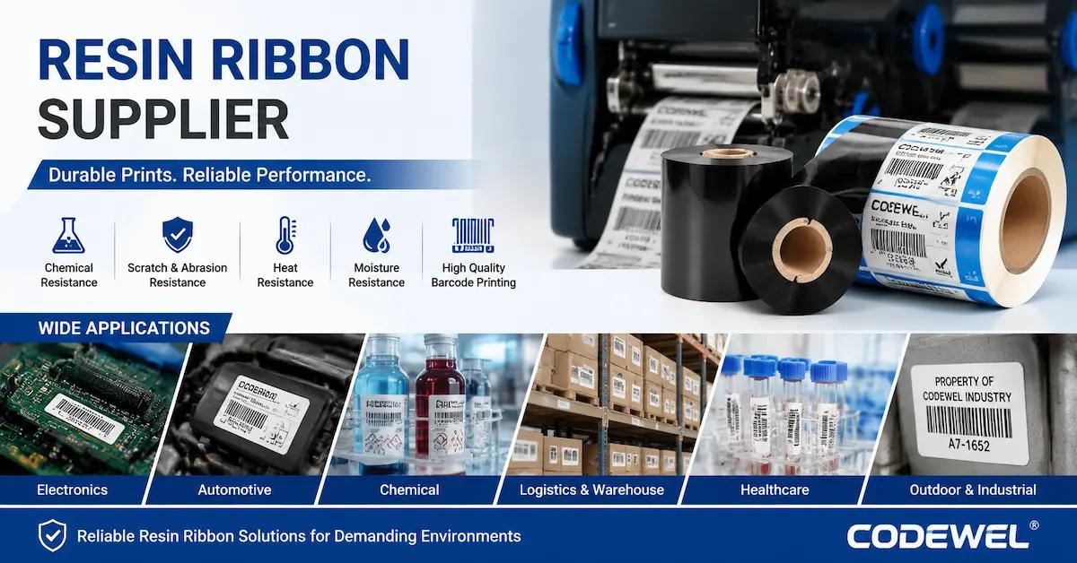 How to Choose a Reliable Resin Ribbon Supplier for Industrial Printing