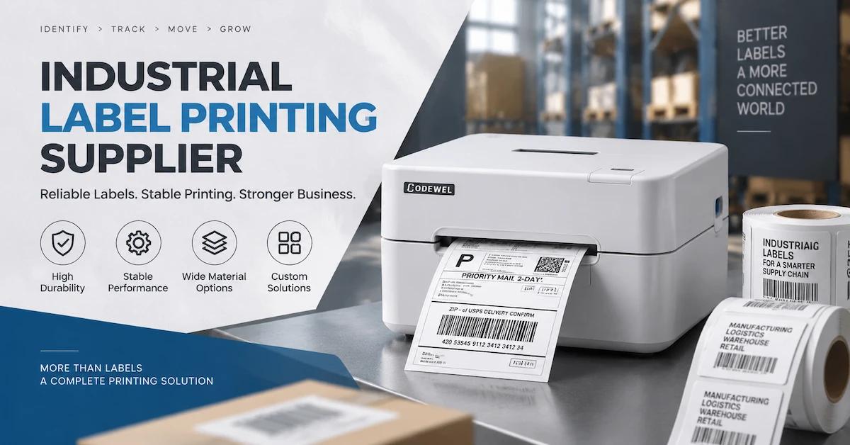 Industrial Label Printing Supplier: How Manufacturers Choose Labels, Printers, and Printing Systems
