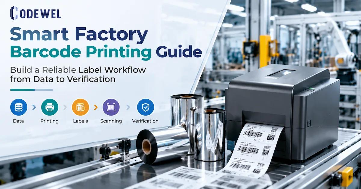 Smart Factory Barcode Printing Guide: Build a Reliable Label Workflow from Data to Verification