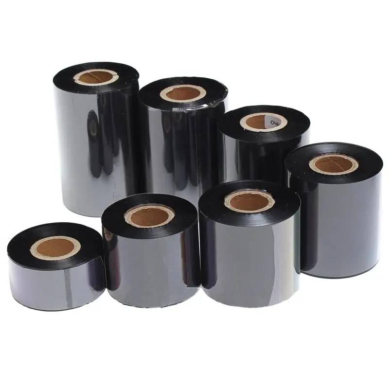 Совместимая термопереносная лента Super Wax Resin Near-edge 110x300 110x450 Лента для принтера штрих-кодов